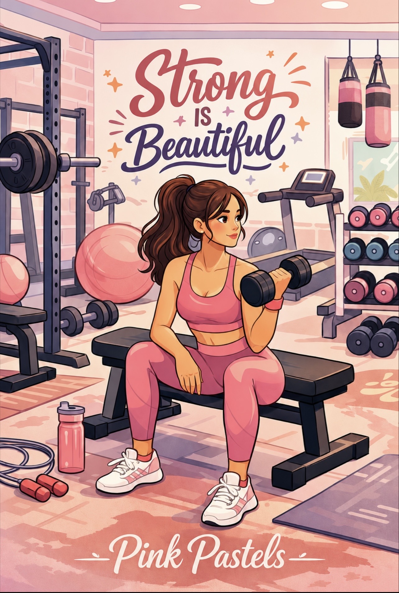 حوله مخصوص باشگاه دخترانه طرح  strong