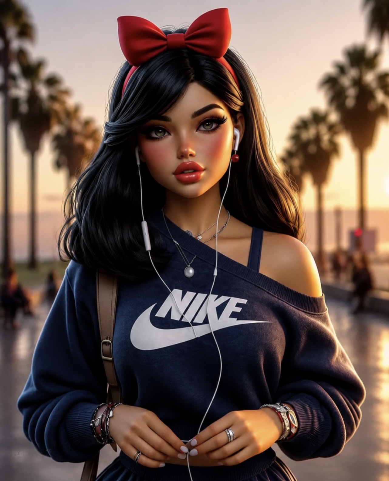 حوله مخصوص باشگاه دخترانه مدل استایل نایک
